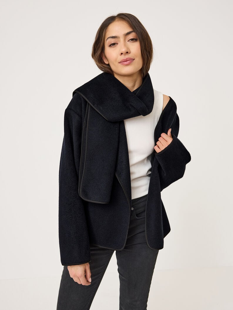 giacca in pile - nero taw1043-80009 compra tamaris back to business online